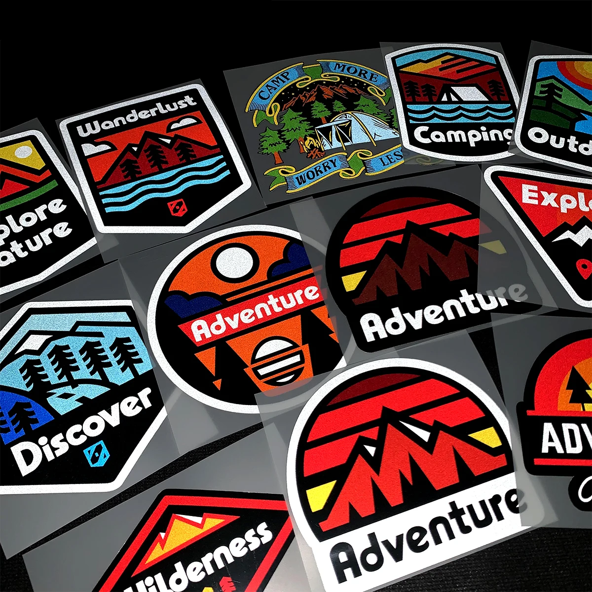Outdoor Adventure Holidays - 2 adet 2D Düz Açık Hava