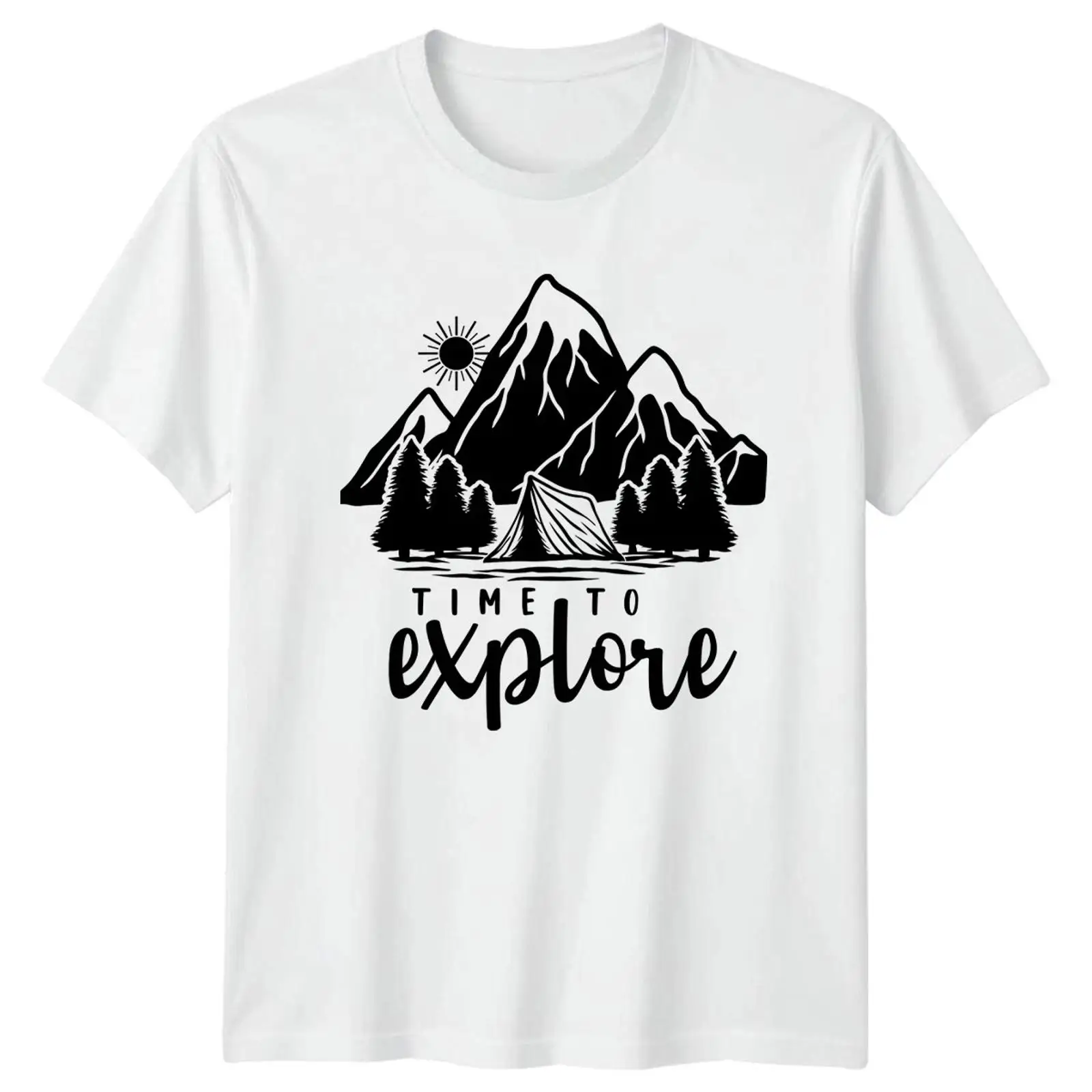 Outdoor Adventure Images - Keşif Zamanı Tişörtü Kamp Yürüyüş Açık
