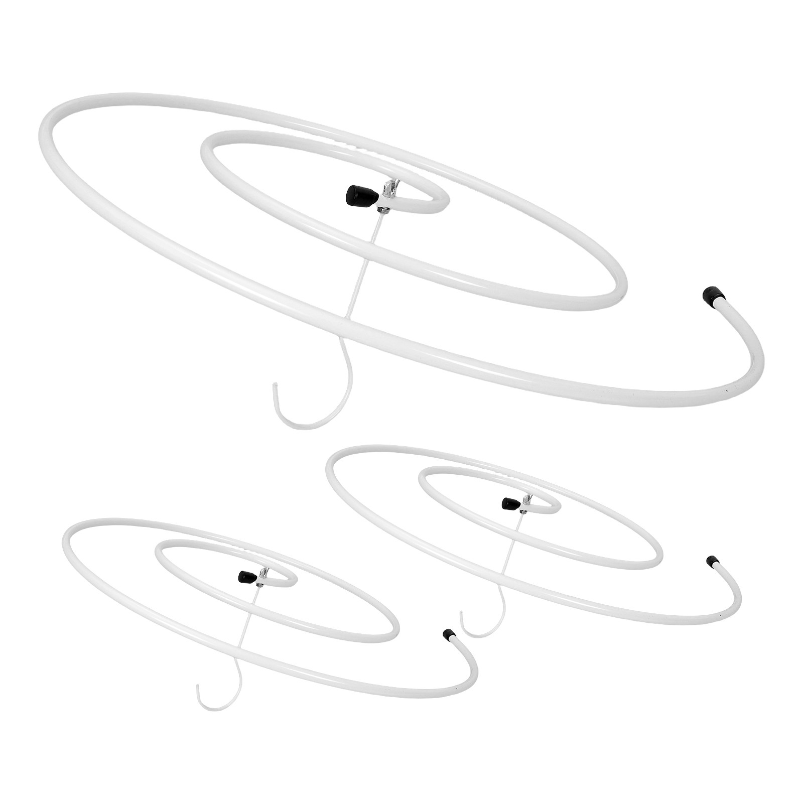 Space Blanket Heavy - 3 Adet Spiral Çamaşır Askısı Metal