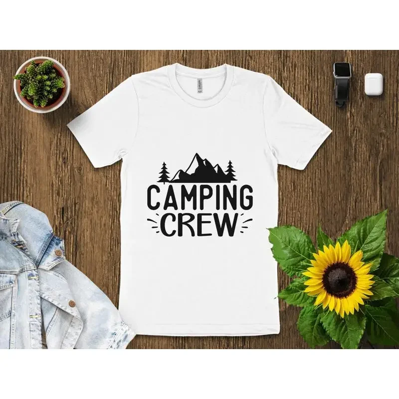 Outdoor Adventure Group - Açık Hava Macera Tişörtü Kamp Ekibi