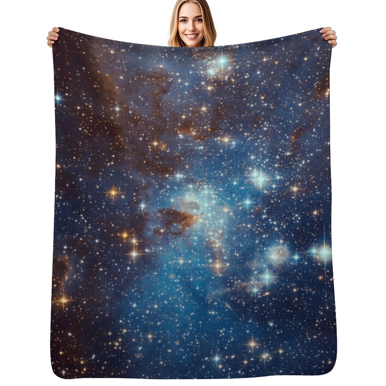 Mavi Nebula Yıldızları Uzay De - Space Blanket Heavy incelemesi ve fiyatı