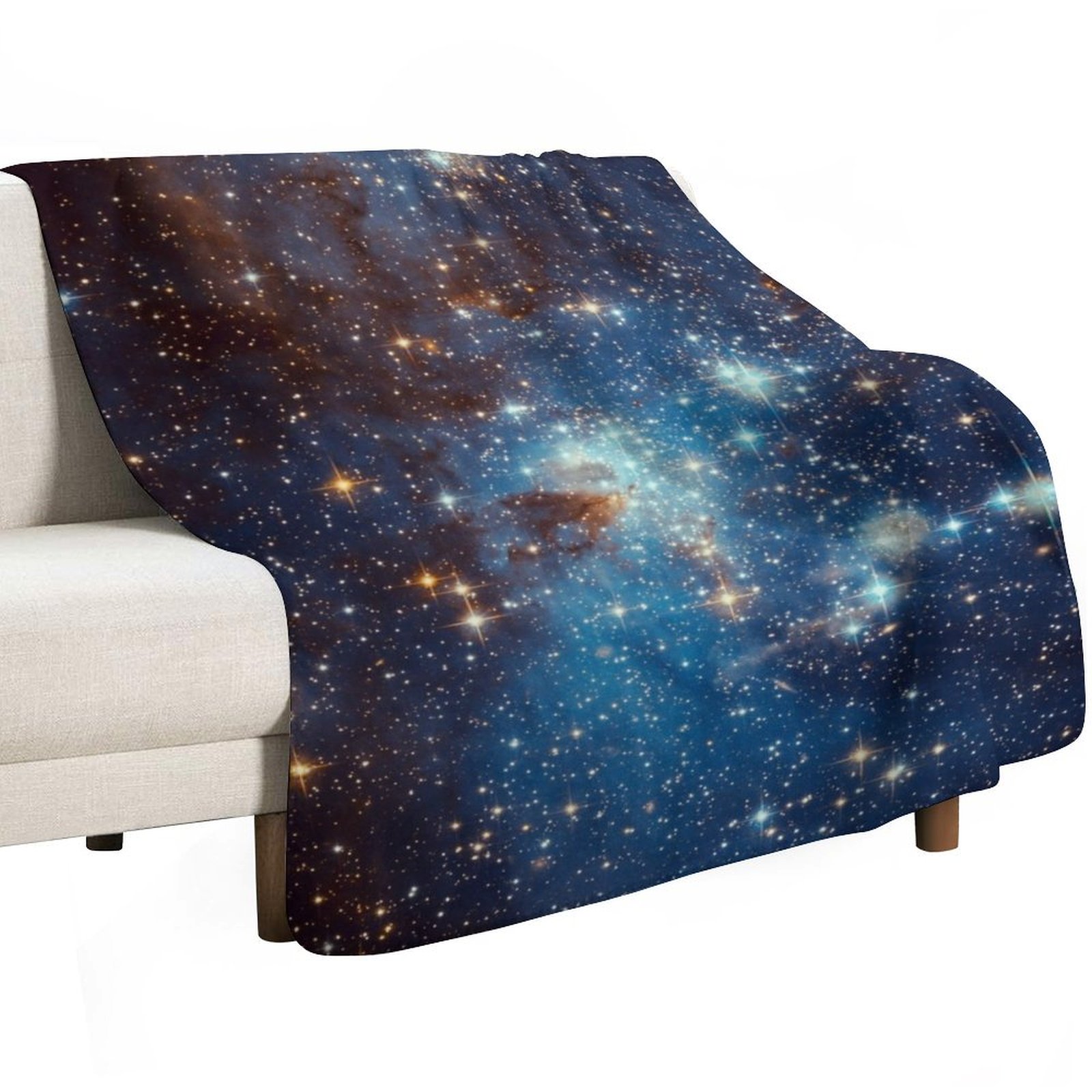 Mavi Nebula Yıldızları Uzay De - Space Blanket Heavy incelemesi ve fiyatı