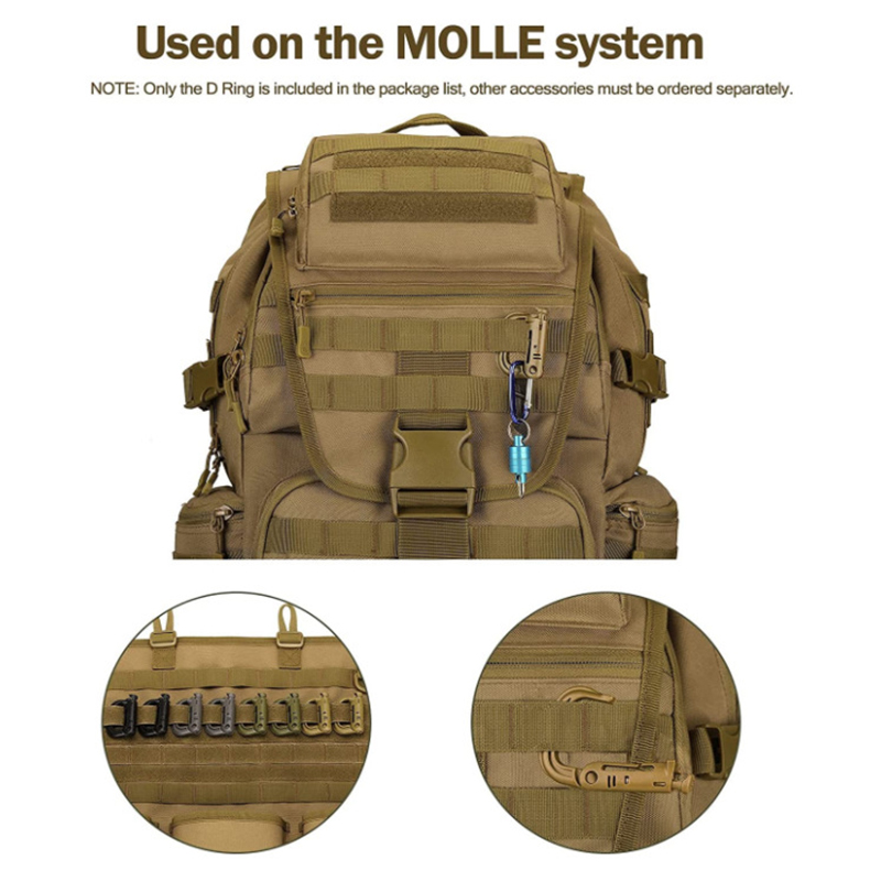 5 adet Grimloc Molle karabina  - Carabiner Locking D incelemesi ve fiyatı