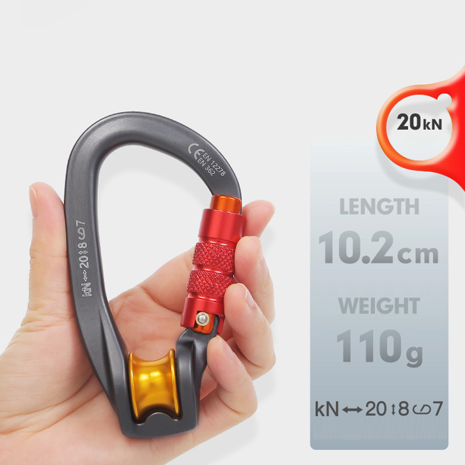 Kilitlenebilir Karabina Dağcıl - Carabiner Locking D incelemesi ve fiyatı