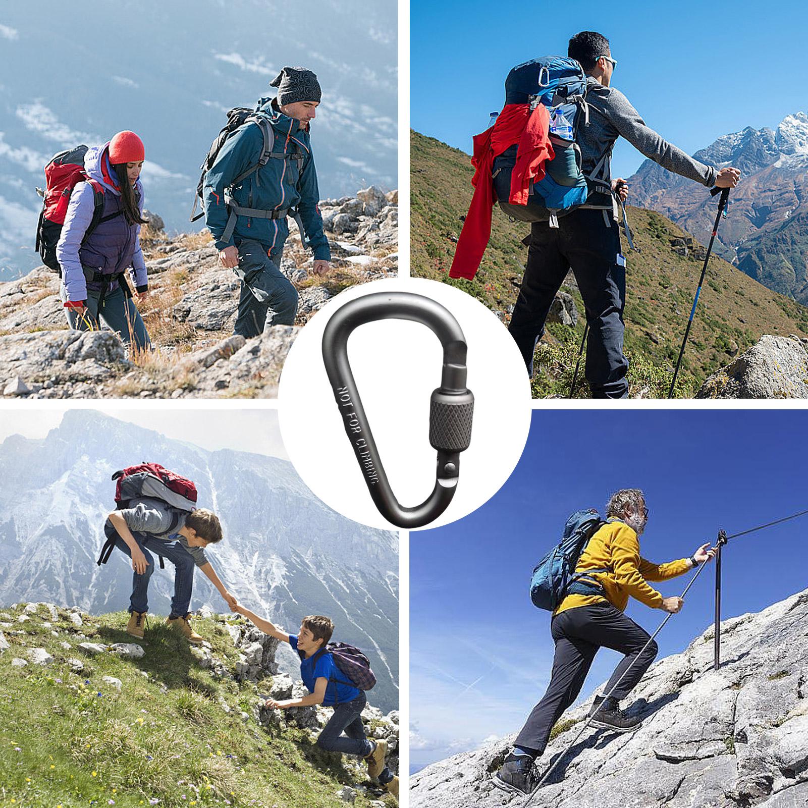 Açık Hava Alüminyum D Şekilli  - Carabiner Locking D incelemesi ve fiyatı