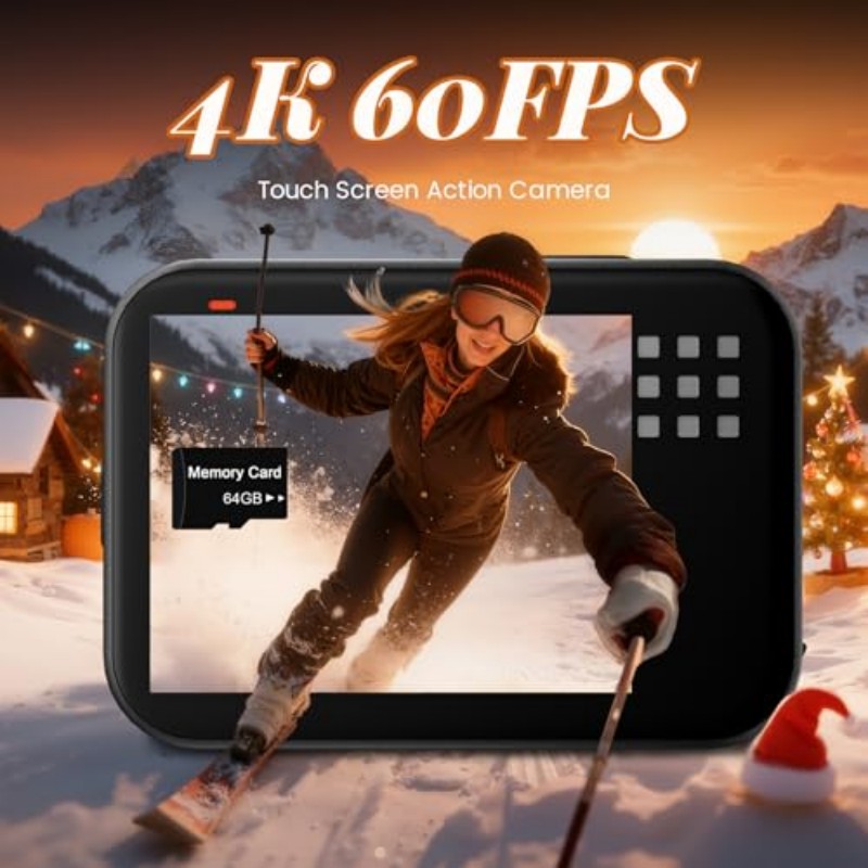 Mini vücut kamerası, 2K aksiyo - Outdoor Adventure Images incelemesi ve fiyatı