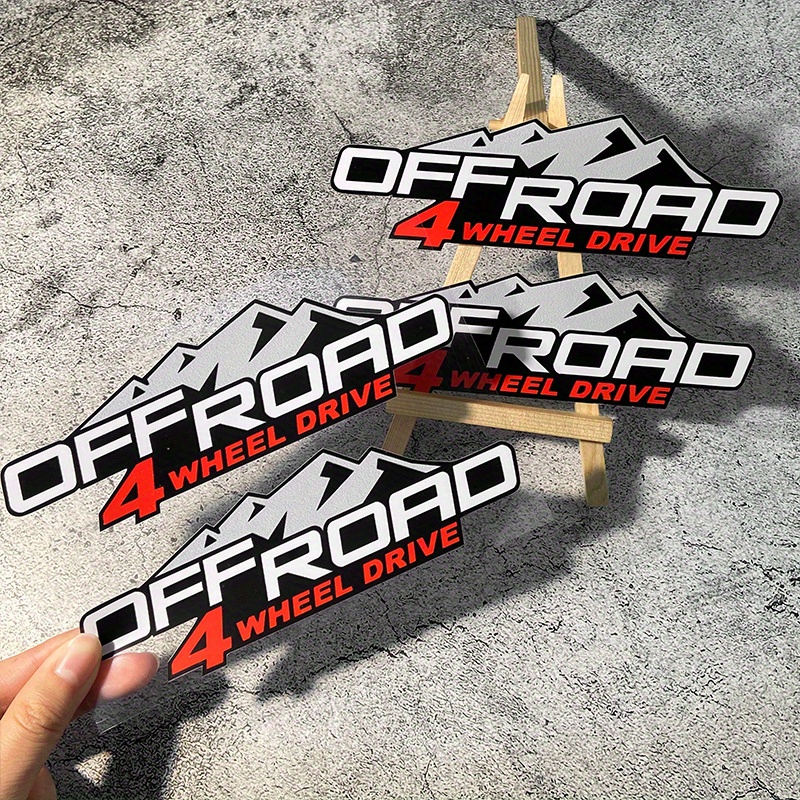 2 Adet Off Road Çıkartması Açı - Outdoor Adventure Jeep incelemesi ve fiyatı