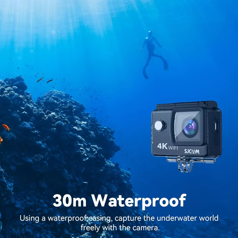 SJCAM SJ4000 Air 4K Kayıtlı Su - Outdoor Adventure Images incelemesi ve fiyatı