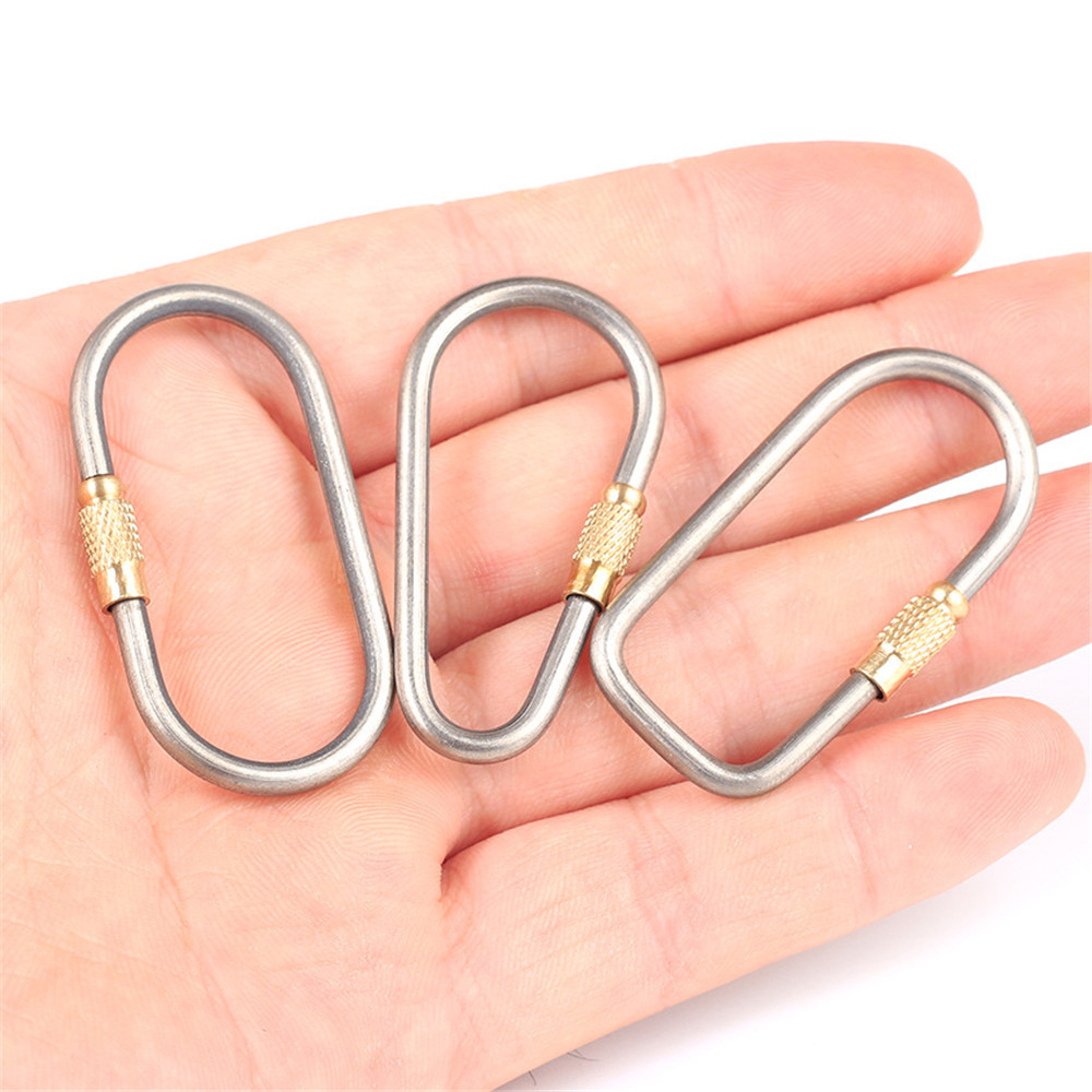 5 adet/grup Titanyum Kilitleme - Carabiner Locking D incelemesi ve fiyatı