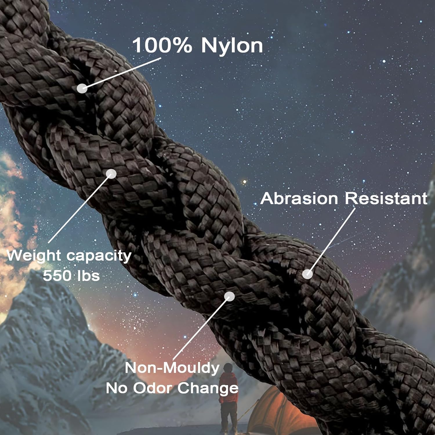 1 adet 550 Paracord paraşüt ko - Paracord 550 Feet incelemesi ve fiyatı