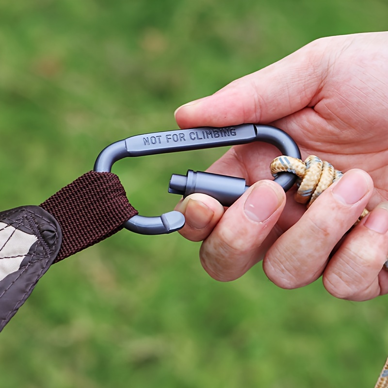 1/4 adet alüminyum alaşımlı ka - Carabiner Locking D incelemesi ve fiyatı