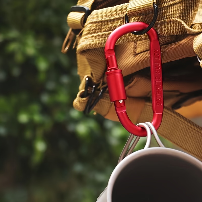 1/4 adet alüminyum alaşımlı ka - Carabiner Locking D incelemesi ve fiyatı