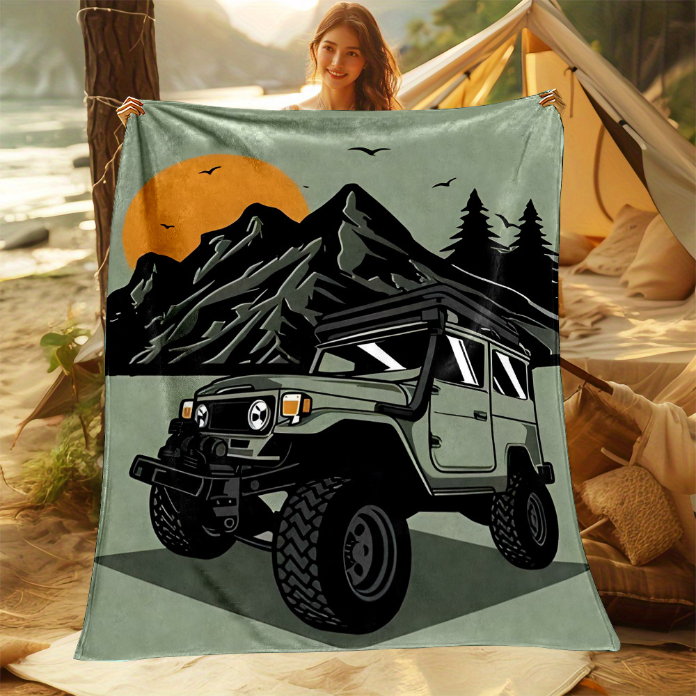 Rahat Kamp Cipi Çizimli Battan - Outdoor Adventure Jeep incelemesi ve fiyatı