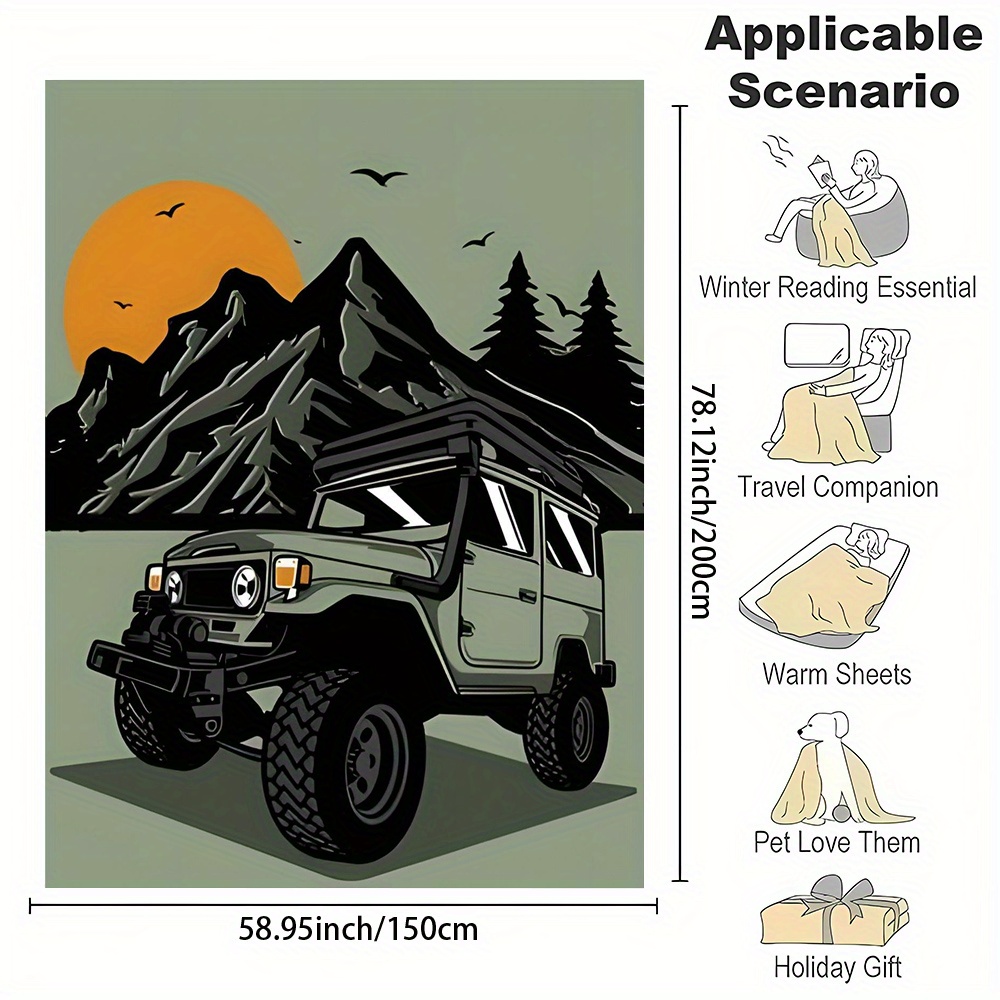 Rahat Kamp Cipi Çizimli Battan - Outdoor Adventure Jeep incelemesi ve fiyatı