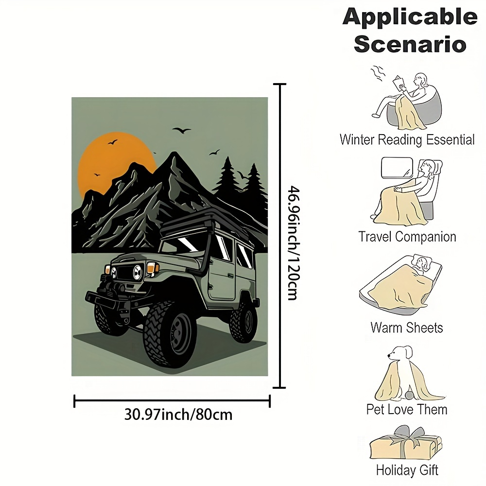 Rahat Kamp Cipi Çizimli Battan - Outdoor Adventure Jeep incelemesi ve fiyatı