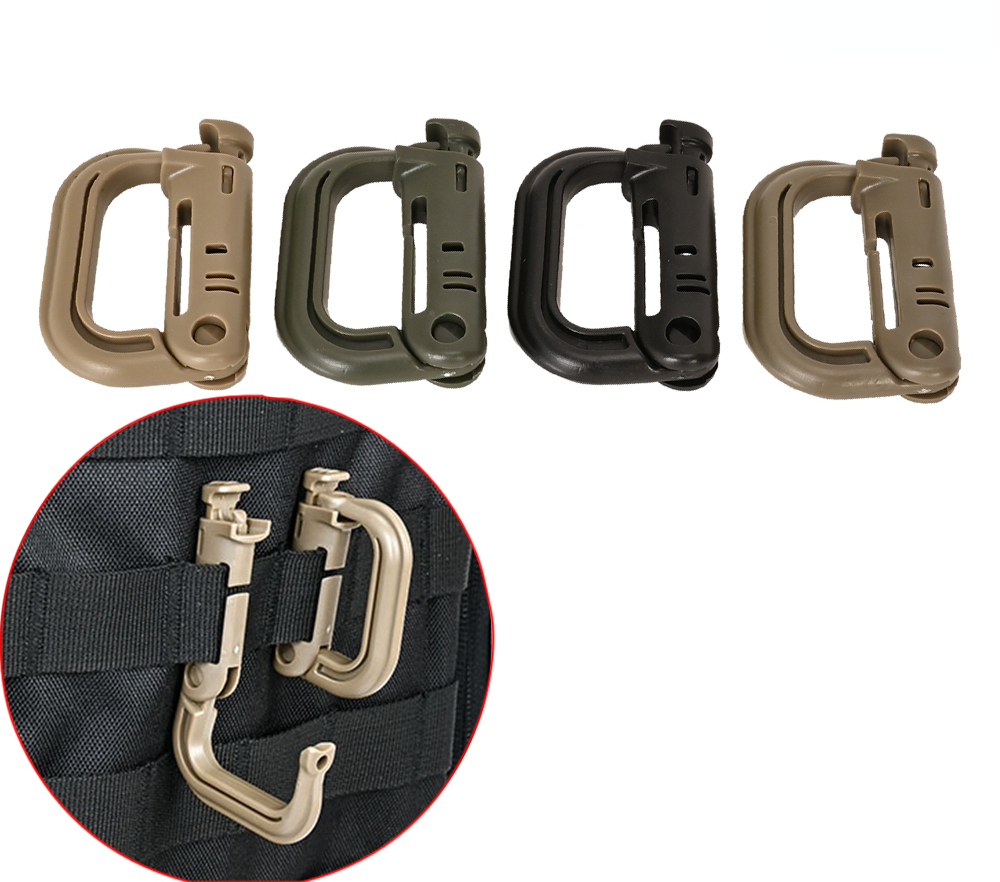 2 Adet MOLLE Karabina Taktik D - Carabiner Locking D incelemesi ve fiyatı